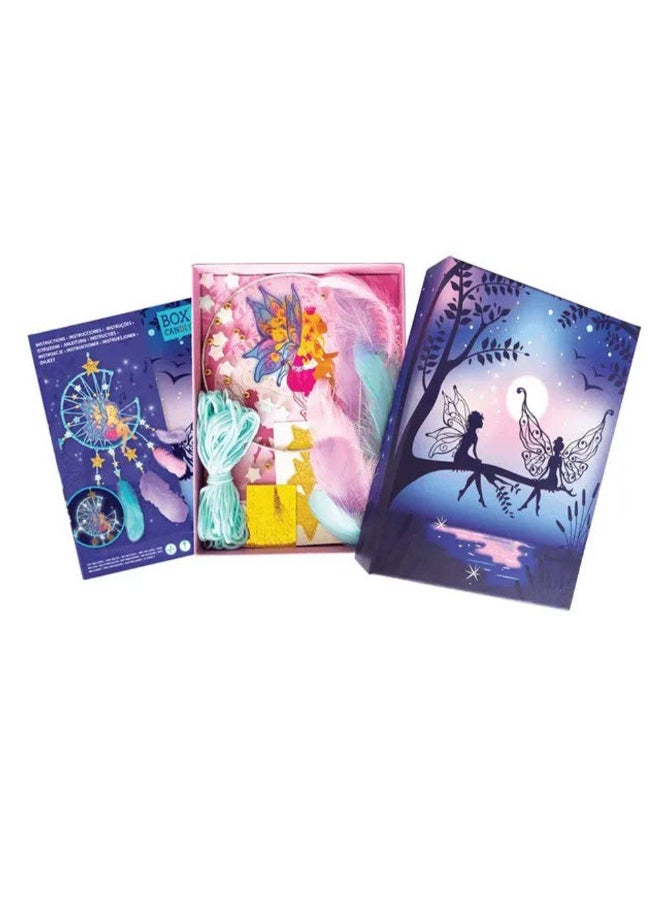 Box CanDIY Magical Forest Glow-in-the-Dark Dream Catcher Craft Kit (38 Pieces) - Image 2